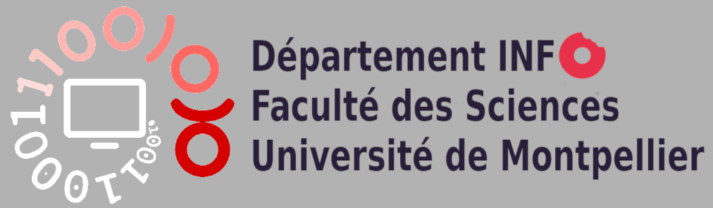 Logo Département Informatique de la Faculté des Sciences de Montpellier